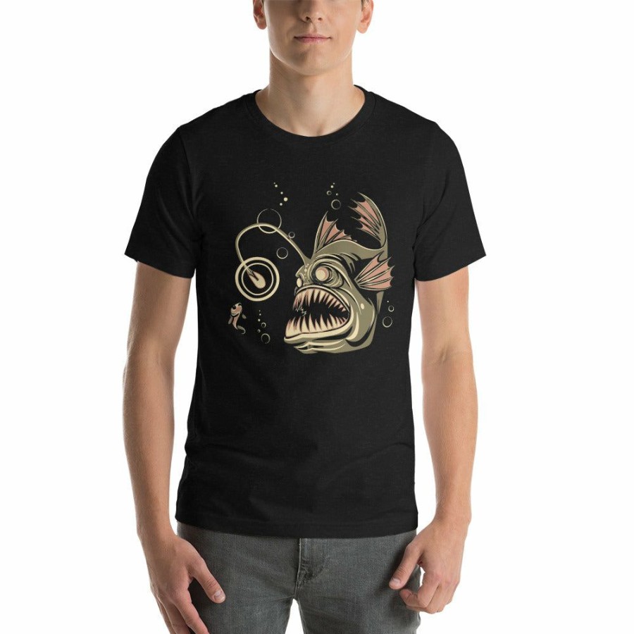 Adults * | Svaha Apparel Anglerfish Custom Unisex T-Shirt