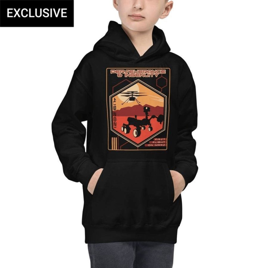 Kids & Babies * | Svaha Apparel Perseverance & Ingenuity Custom Kids Hoodie