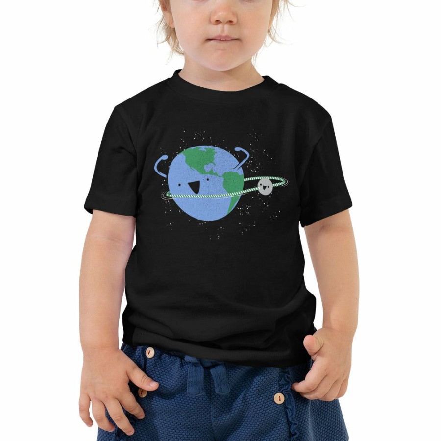 Kids & Babies * | Svaha Apparel Hula Hoopin' Earth Custom Toddler T-Shirt