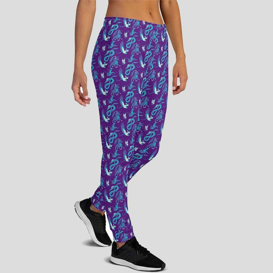 Adults * | Svaha Apparel Leggings & Yoga Pants Thunder Of Dragons Custom Joggers