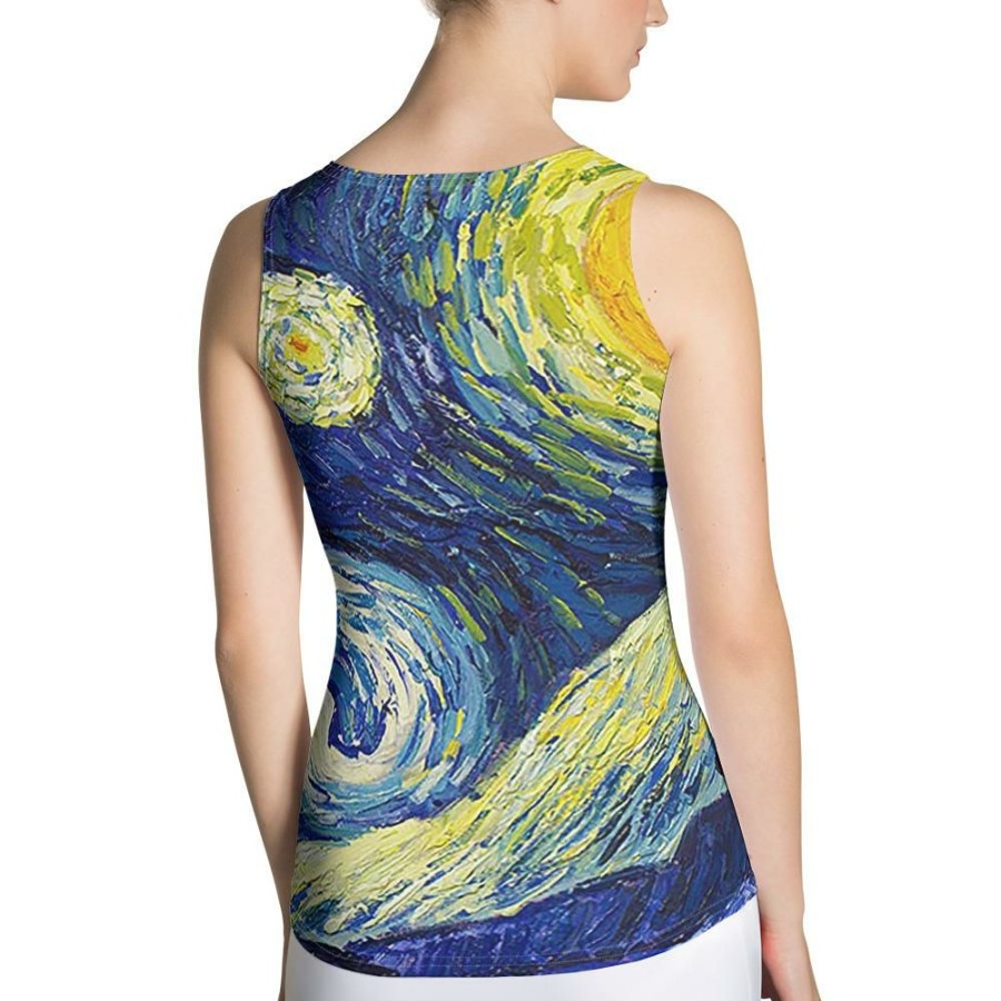 Adults * | Svaha Apparel Starry Night Custom Tank Top Tops