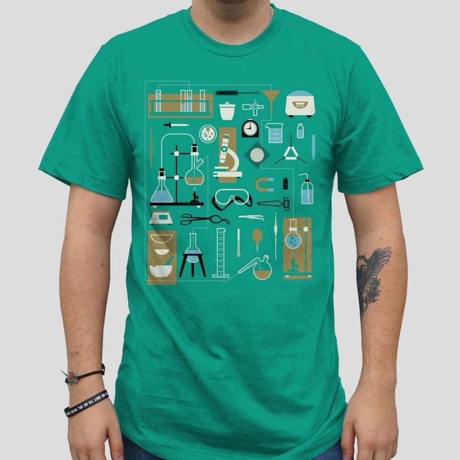 Adults * | Ram Lab Equipment Unisex Adults T-Shirt Turquoise