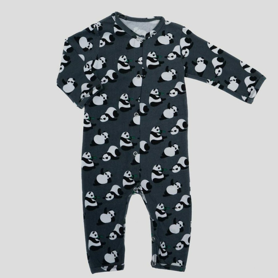 Kids & Babies * | Stretch Garments Kids & Babies Panda Baby Bodysuit