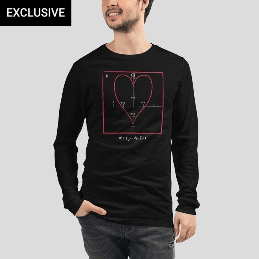 Adults * | Svaha Apparel Plotting My Love Custom Unisex Long Sleeve T-Shirt T-Shirts