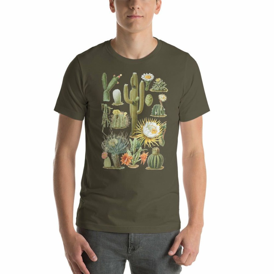 Adults * | Svaha Apparel T-Shirts Cactus Plants Custom Unisex T-Shirt