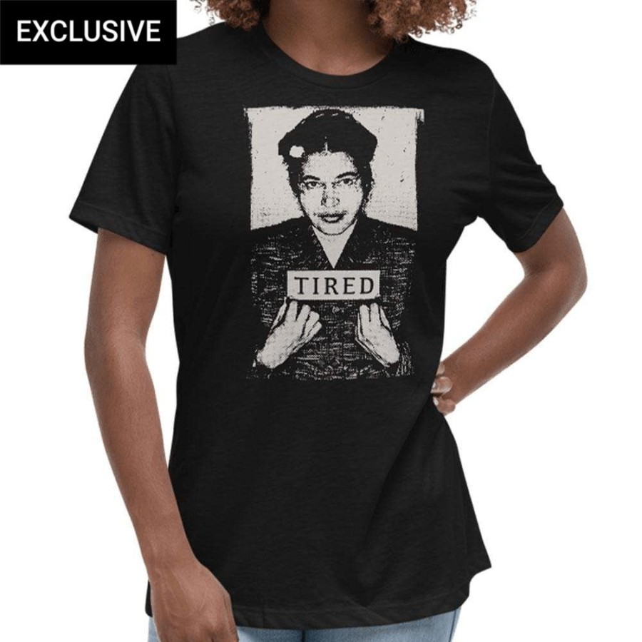 Adults * | Svaha Apparel T-Shirts Rosa Parks Custom Relaxed T-Shirt