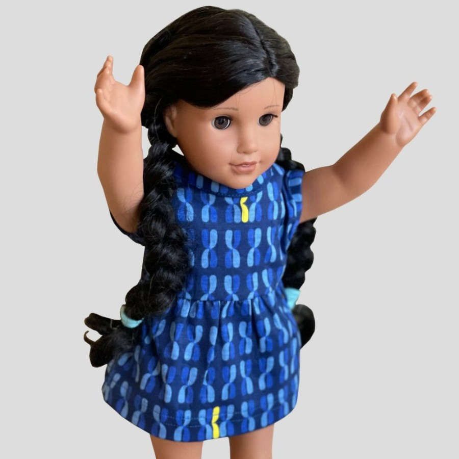 Kids & Babies * | Brothers Knit Garments World Down Syndrome Day Doll Dress