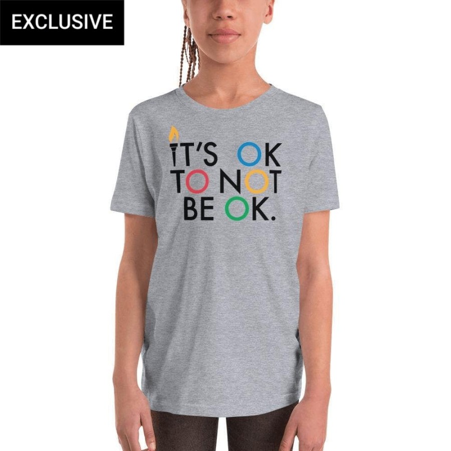 Kids & Babies * | Svaha Apparel It'S Ok Custom Kids T-Shirt