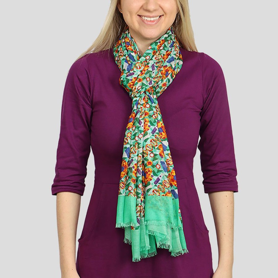 Kids & Babies * | Kustomyze Ideas Pvd Ltd Science Mosaic Scarf