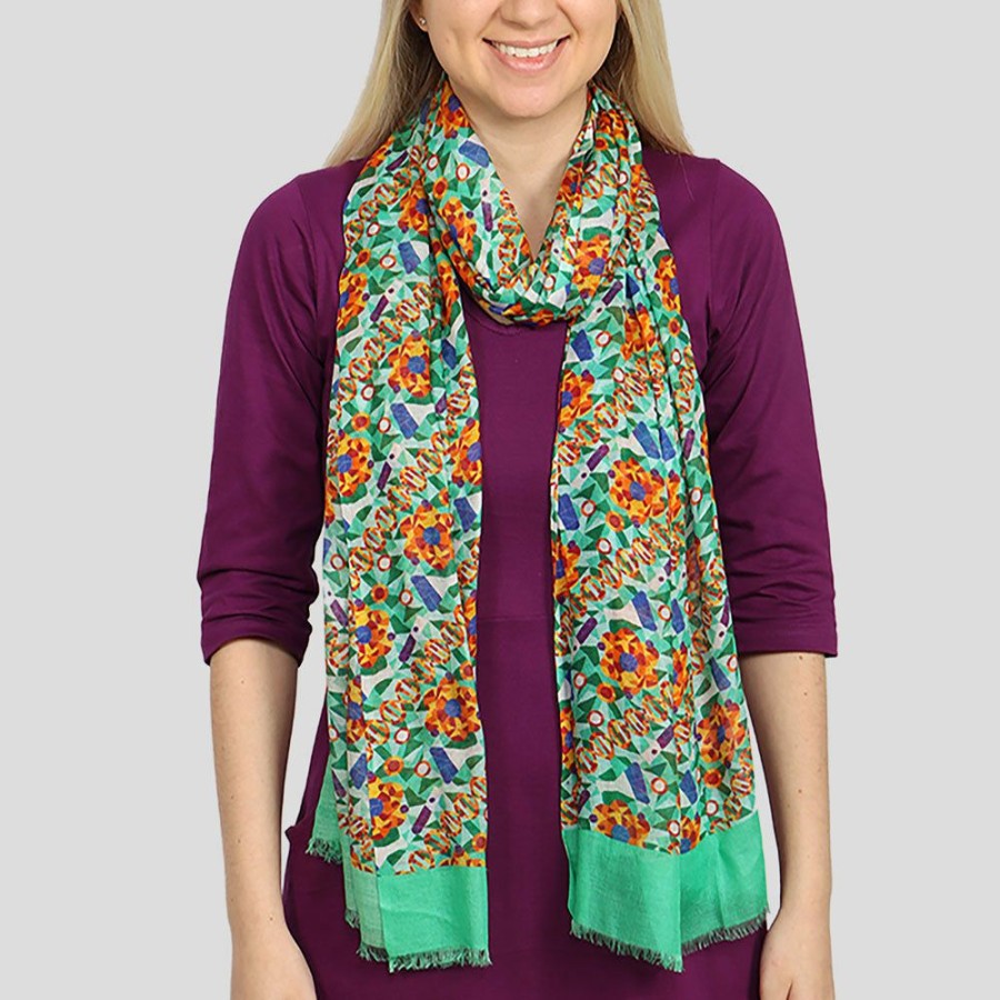 Kids & Babies * | Kustomyze Ideas Pvd Ltd Science Mosaic Scarf