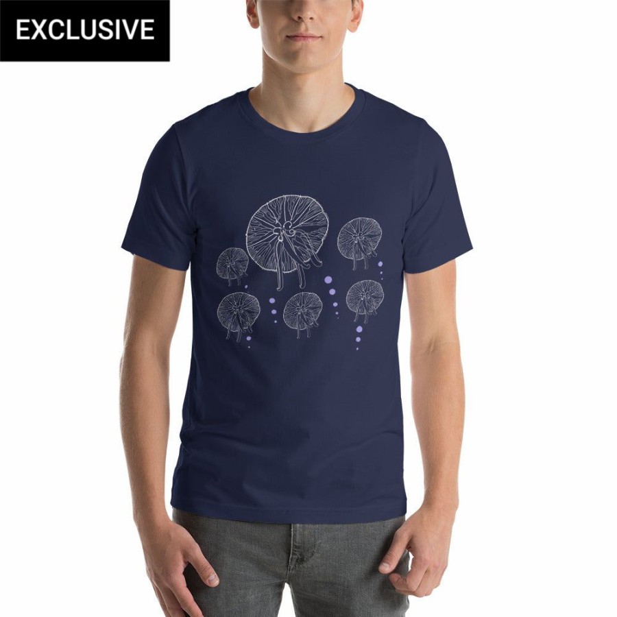 Adults * | Svaha Apparel Jellyfish Custom Unisex T-Shirt