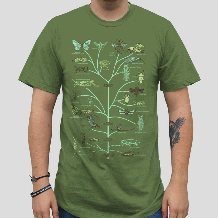 Adults * | Ram Insect Diversity Unisex Adults T-Shirt Green