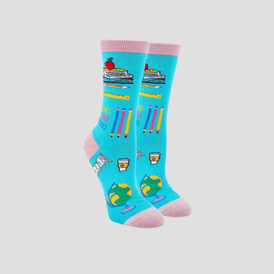 Accessories * | Svaha Apparel School Fun Socks