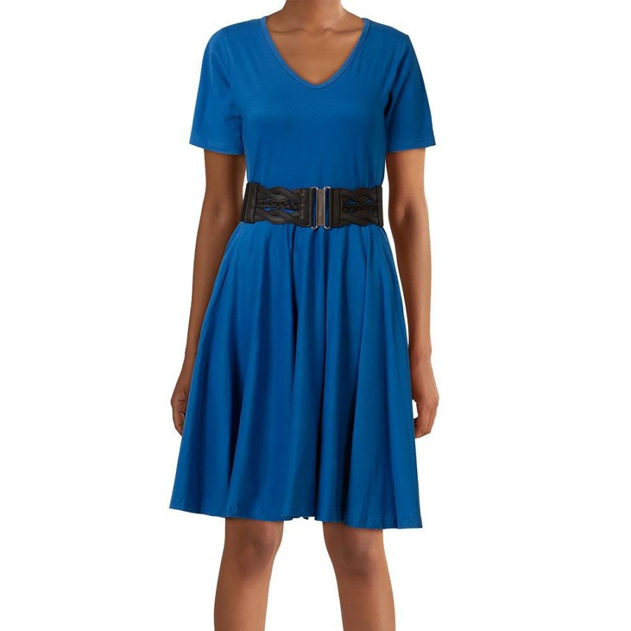 Adults * | Svaha Apparel Rachel Dresses Methylene Rachel Dress Samples (Lighter Shade)