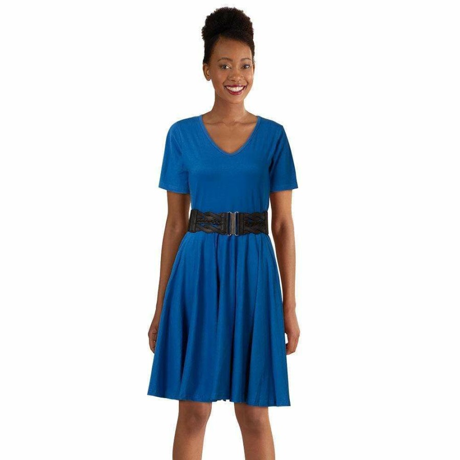 Adults * | Svaha Apparel Rachel Dresses Methylene Rachel Dress Samples (Lighter Shade)