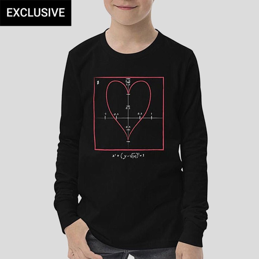 Kids & Babies * | Svaha Apparel T-Shirts & Hoodies Plotting My Love Custom Kids Long Sleeve T-Shirt