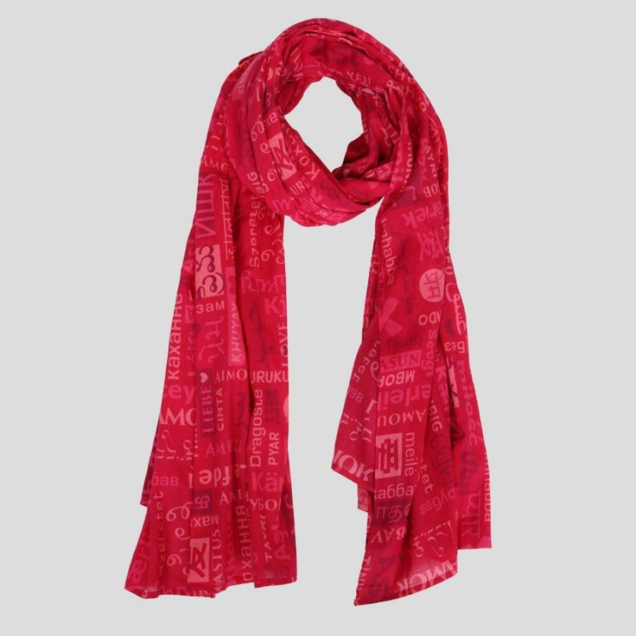 Accessories * | Kustomyze Ideas Pvt Ltd Languages Of Love Scarf