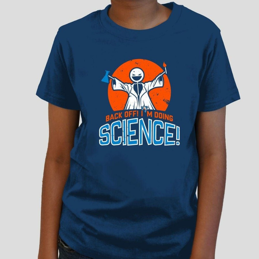 Kids & Babies * | Ram Back Off, I'M Doing Science! Kids T-Shirt Kids & Babies Blue