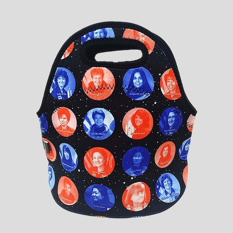 Accessories * | Svaha Apparel Women In Space Lunch Bag [Final Sale] Black