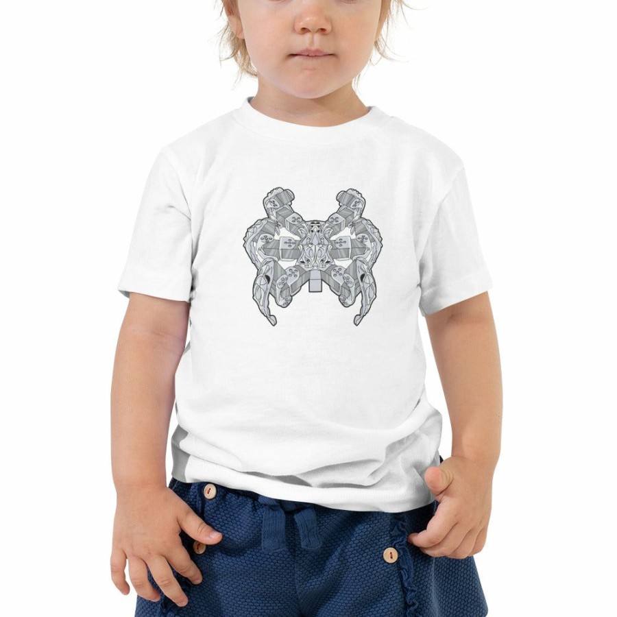 Kids & Babies * | Svaha Apparel T-Shirts & Hoodies Spiderbot Custom Toddler T-Shirt