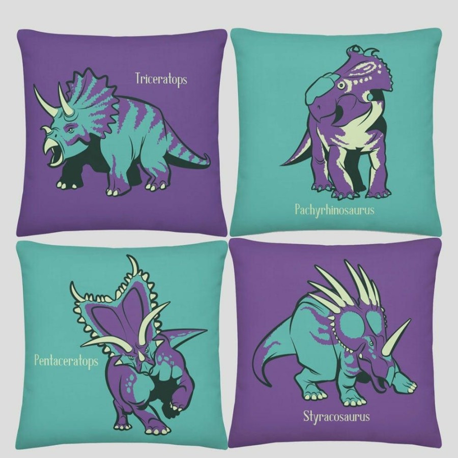 Accessories * | Svaha Apparel Ceratopsids Cushion Covers Set Accessories