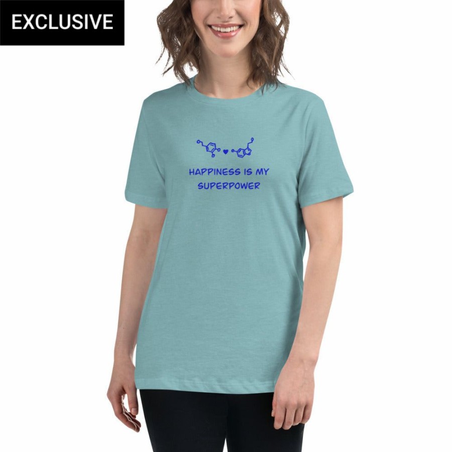 Adults * | Svaha Apparel Superpower Custom Relaxed T-Shirt