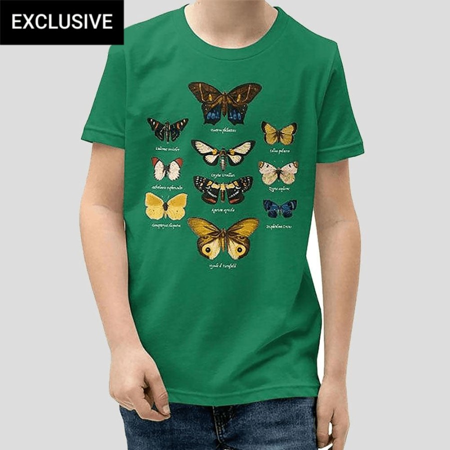 Kids & Babies * | Svaha Apparel Butterflies And Moths Custom Kids T-Shirt T-Shirts & Hoodies