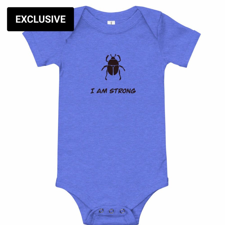 Kids & Babies * | Svaha Apparel Babies Dung Beetle Custom Baby Bodysuit