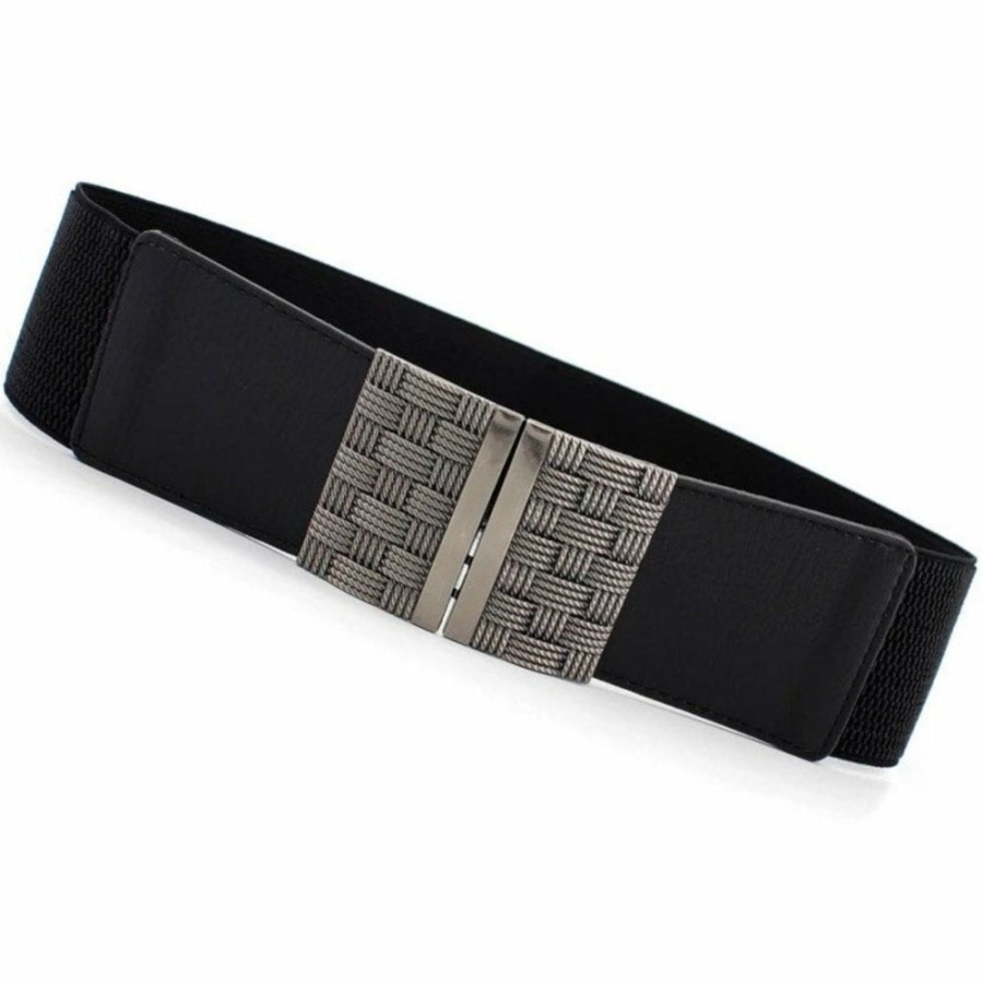 Accessories * | Yiwu Beyond Leather Co., Ltd. Accessories Cross-Hatch Weave Belt