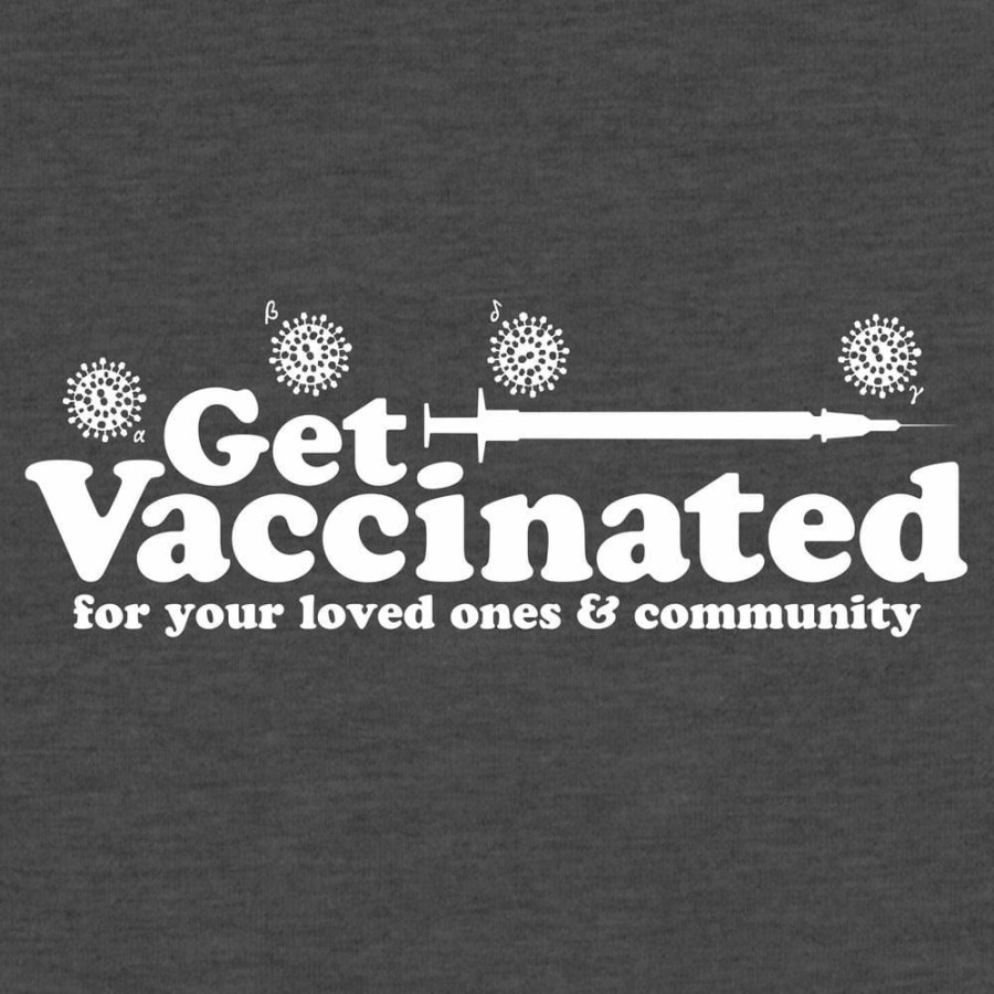 Adults * | Svaha Apparel Get Vaccinated Custom Unisex T-Shirt T-Shirts