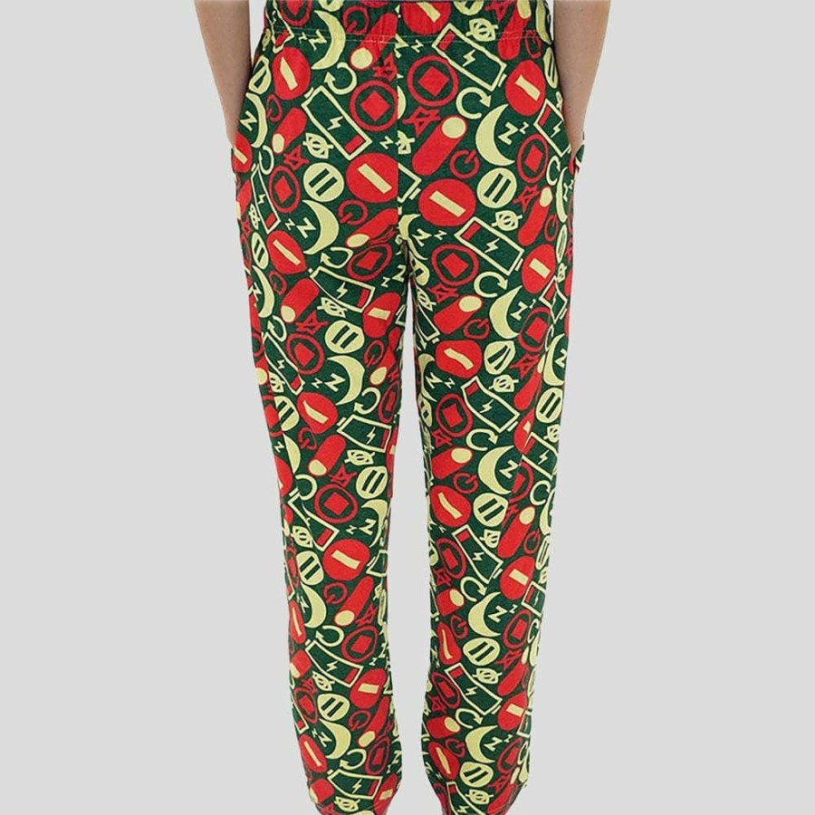 Adults * | Ram Power Mode Adults Lounge Pants [Final Sale] Green/Yellow/Red