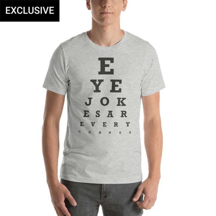 Adults * | Svaha Apparel Eye Exam Custom Unisex T-Shirt