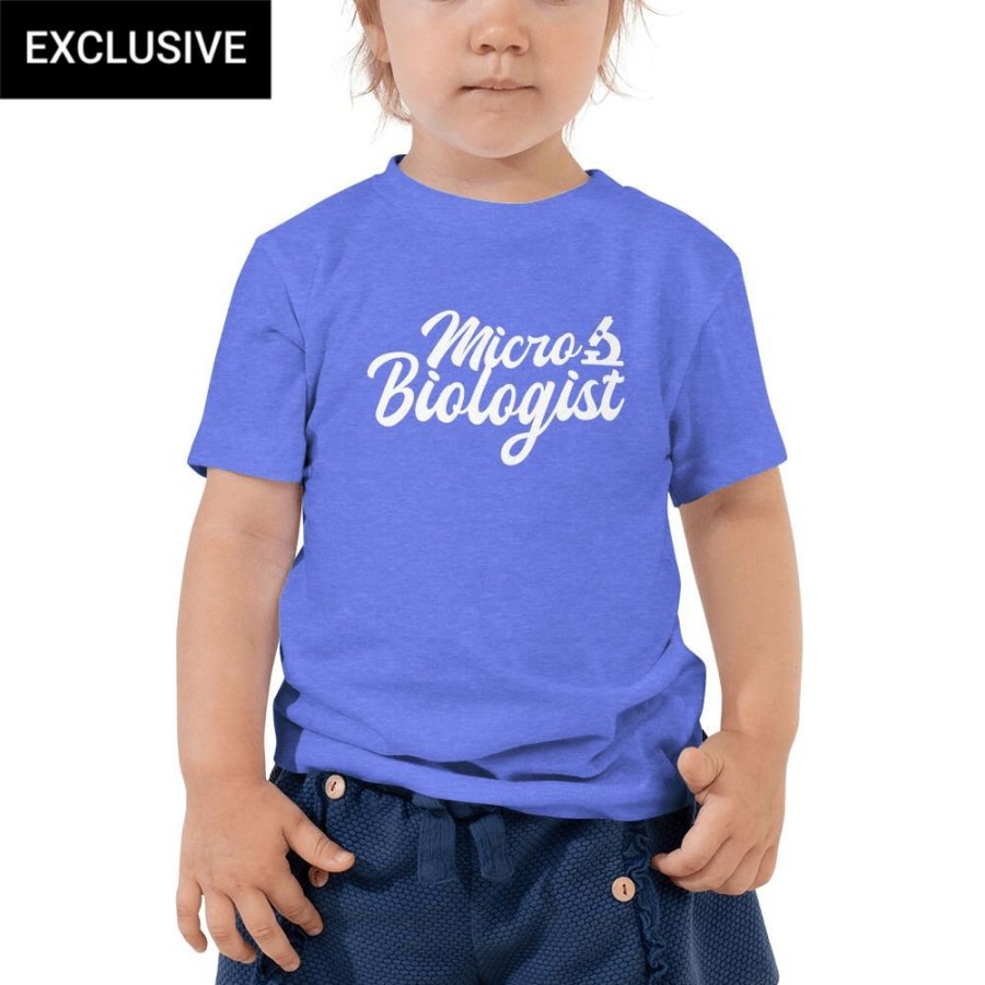 Kids & Babies * | Svaha Apparel Micro Biologist Custom Toddler T-Shirt Matching Family Sets