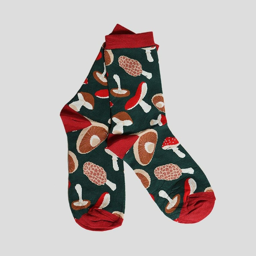 Accessories * | Yiwu Hodeang E-Commerce Co., Ltd. Mushrooms Socks