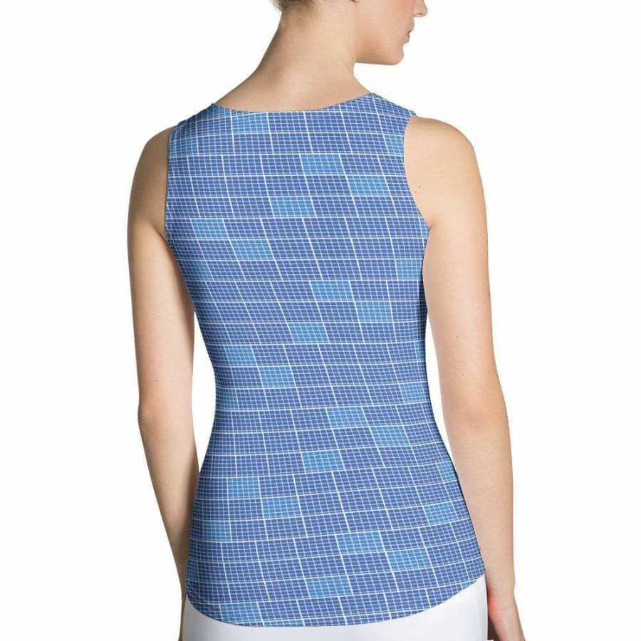 Adults * | Svaha Apparel Solar Panels Custom Tank Top Tops