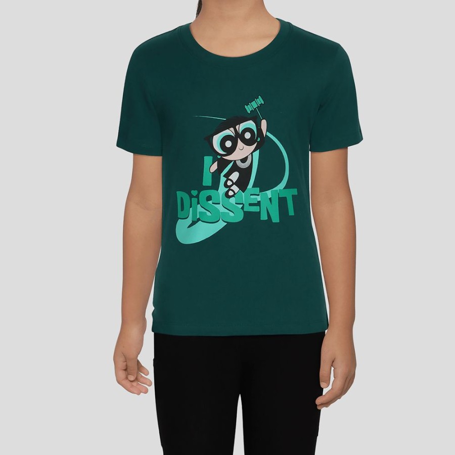 Kids & Babies * | Stretch Garments Kids & Babies Rbg I Dissent Kids T-Shirt [Final Sale] Teal