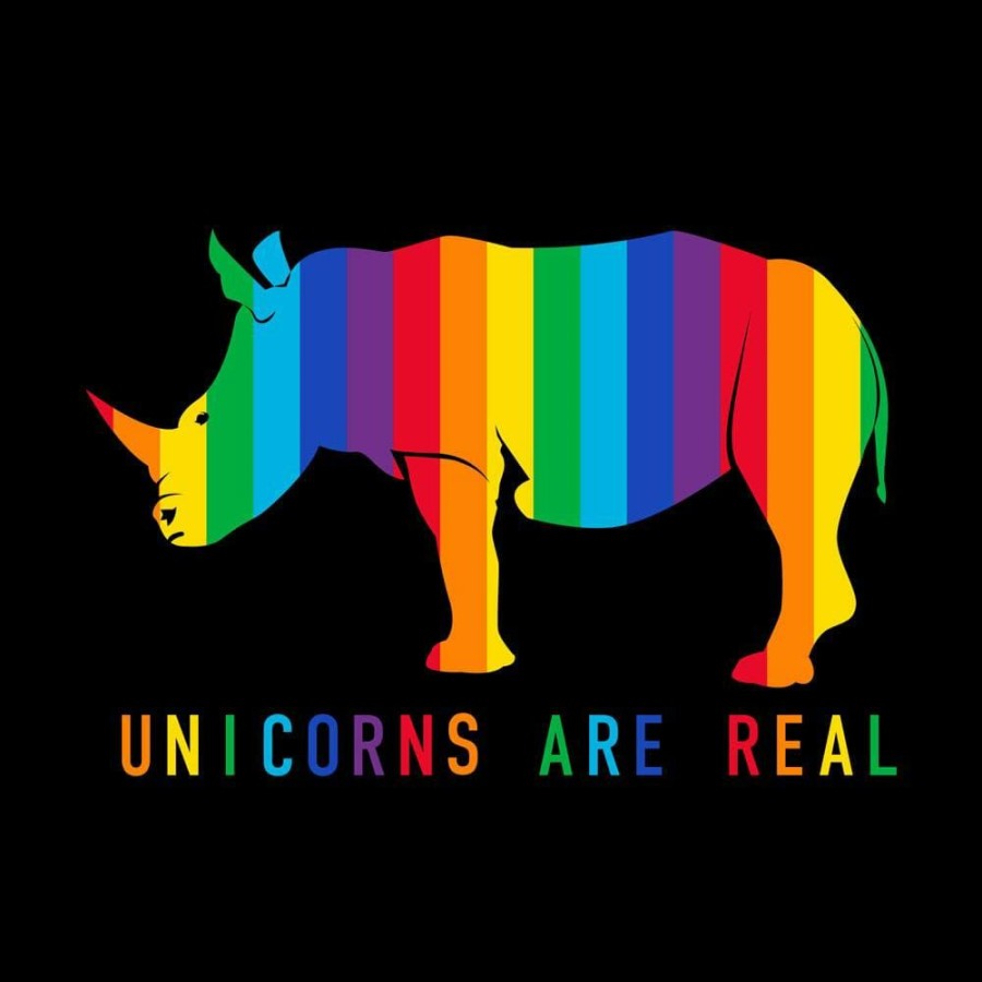 Adults * | Svaha Apparel Unicorns Are Real Custom Relaxed T-Shirt