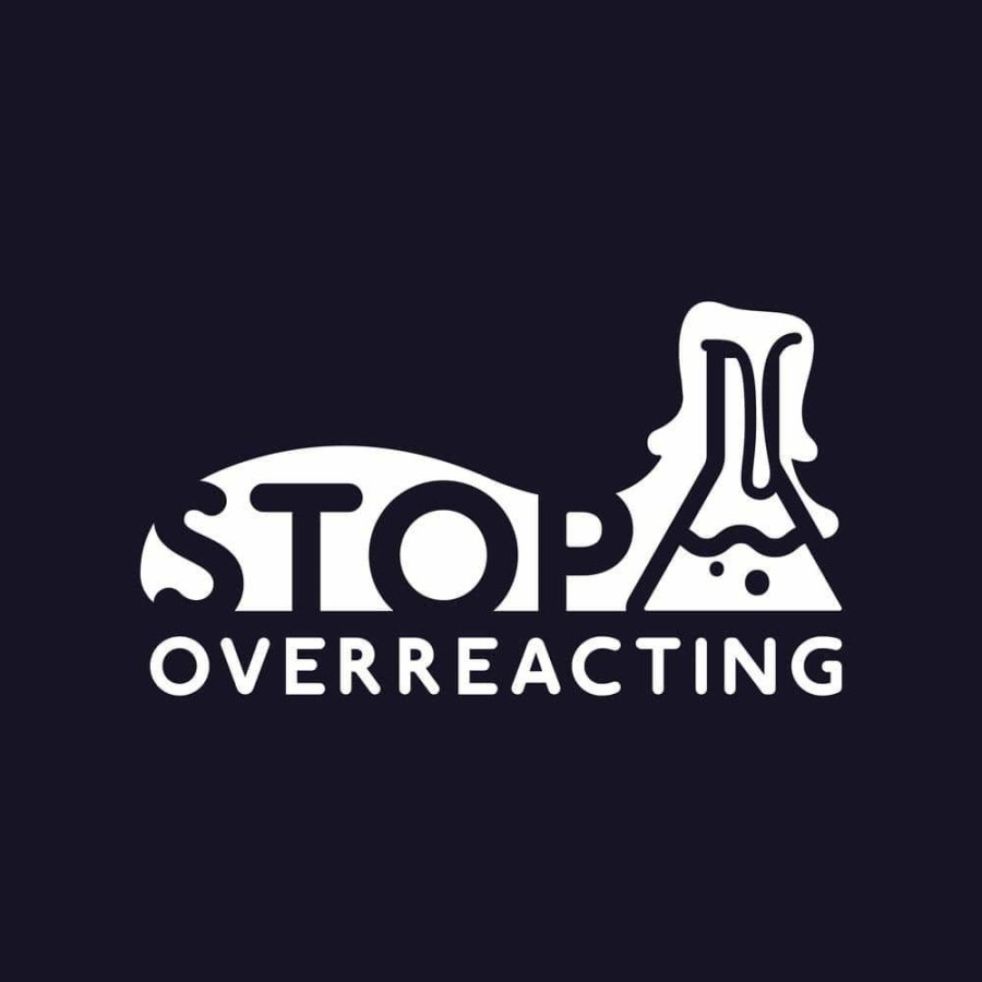 Adults * | Svaha Apparel Stop Overreacting Custom Relaxed T-Shirt T-Shirts