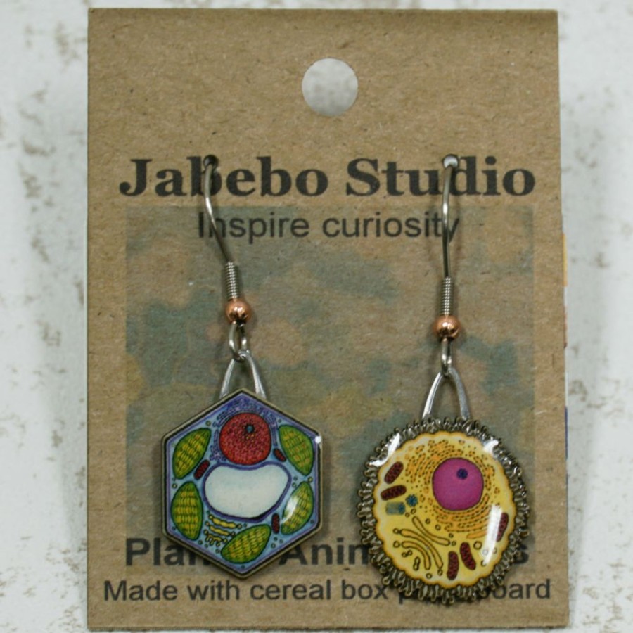 Accessories * | Jabebo Plant And Animal Cell Earrings Accessories