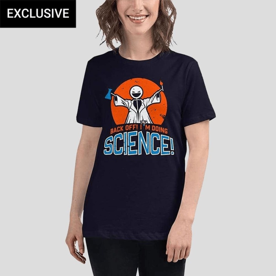 Adults * | Svaha Apparel T-Shirts Back Off Science Custom Relaxed T-Shirt