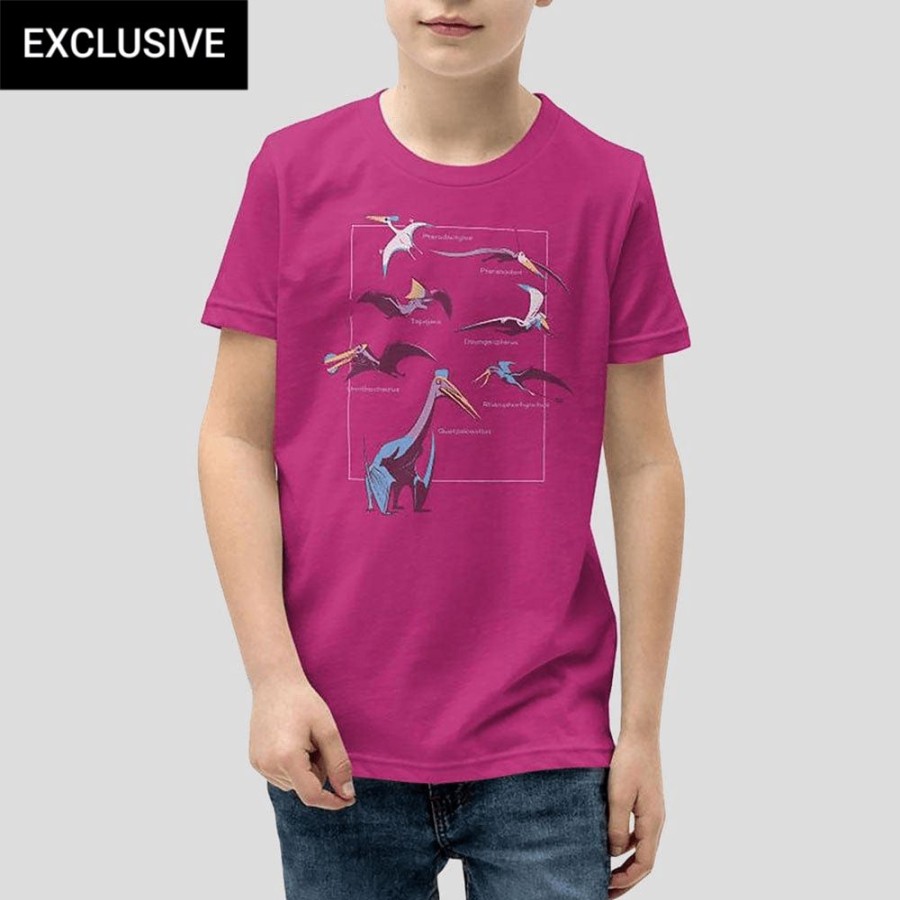 Kids & Babies * | Svaha Apparel Pterosaurs Custom Kids T-Shirt