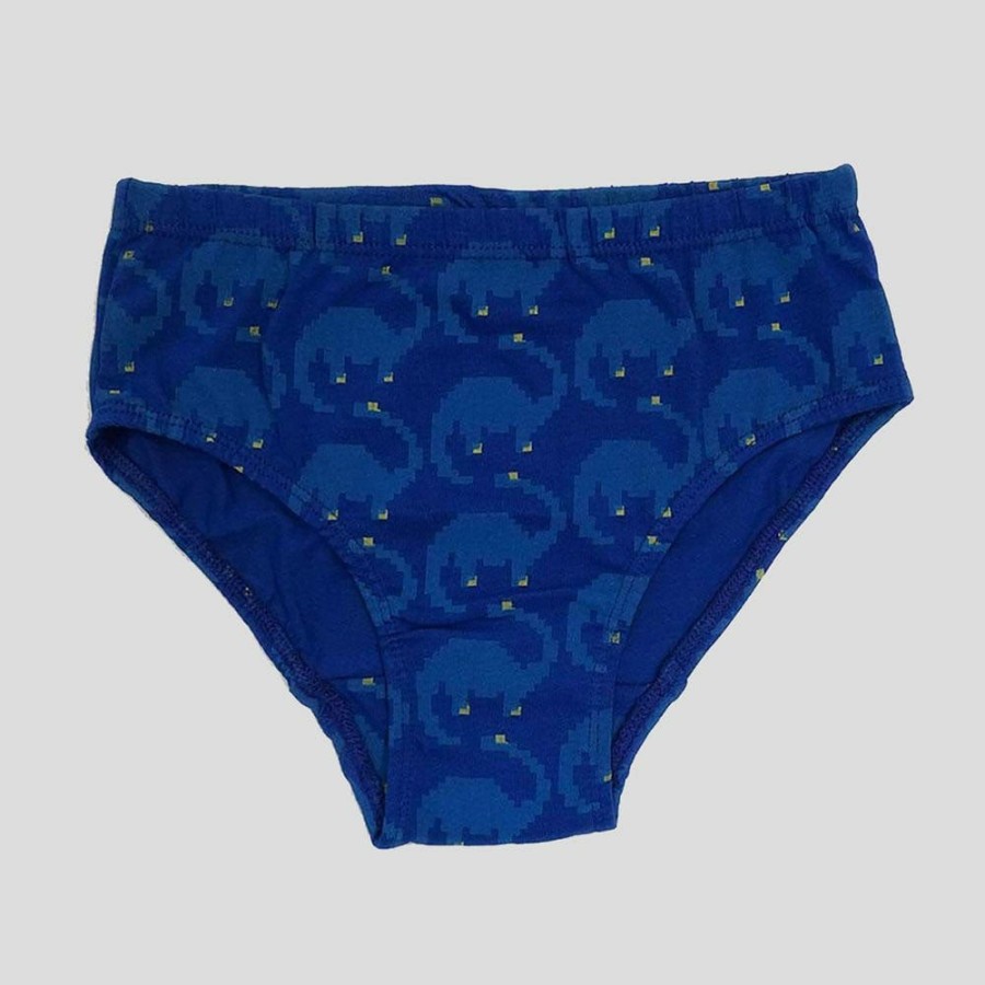 Kids & Babies * | Stretch Garments 8-Bit Dinosaur Kids Underwear [Final Sale] Kids & Babies