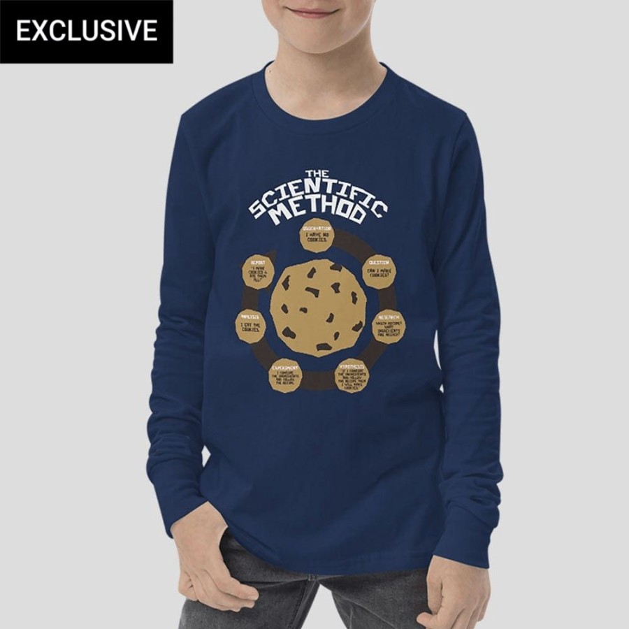 Kids & Babies * | Svaha Apparel Science Is Delicious Custom Long Sleeve Kids T-Shirt T-Shirts & Hoodies