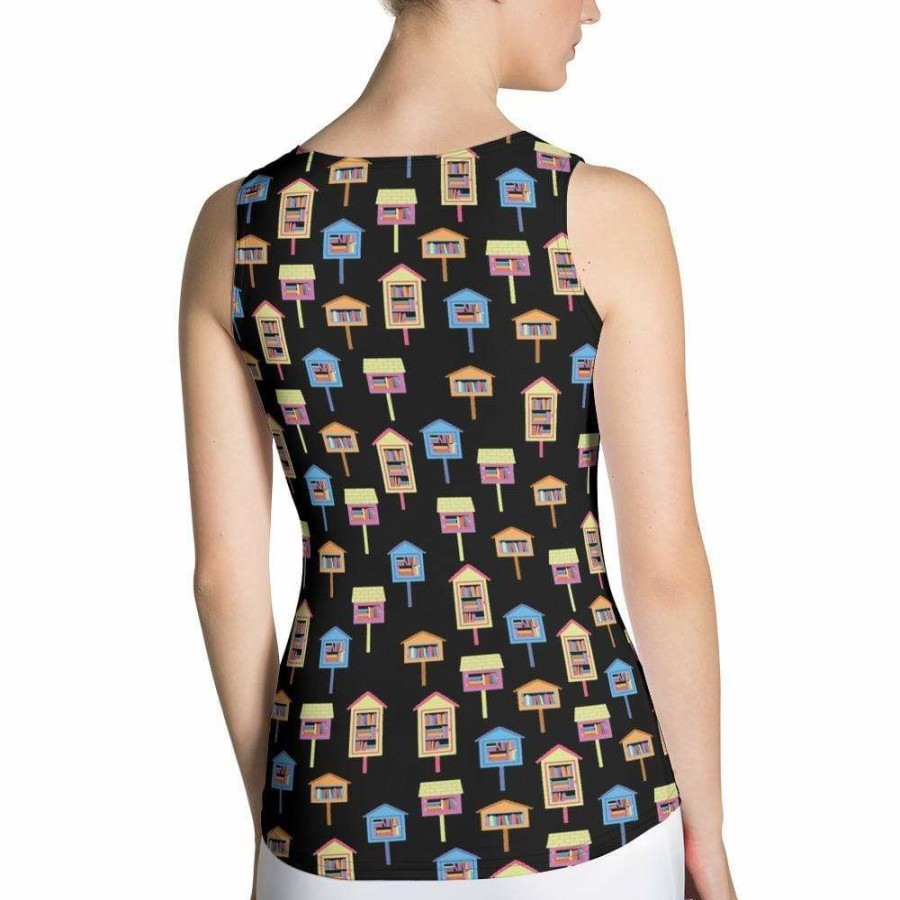 Adults * | Svaha Apparel Little Libraries Custom Tank Top