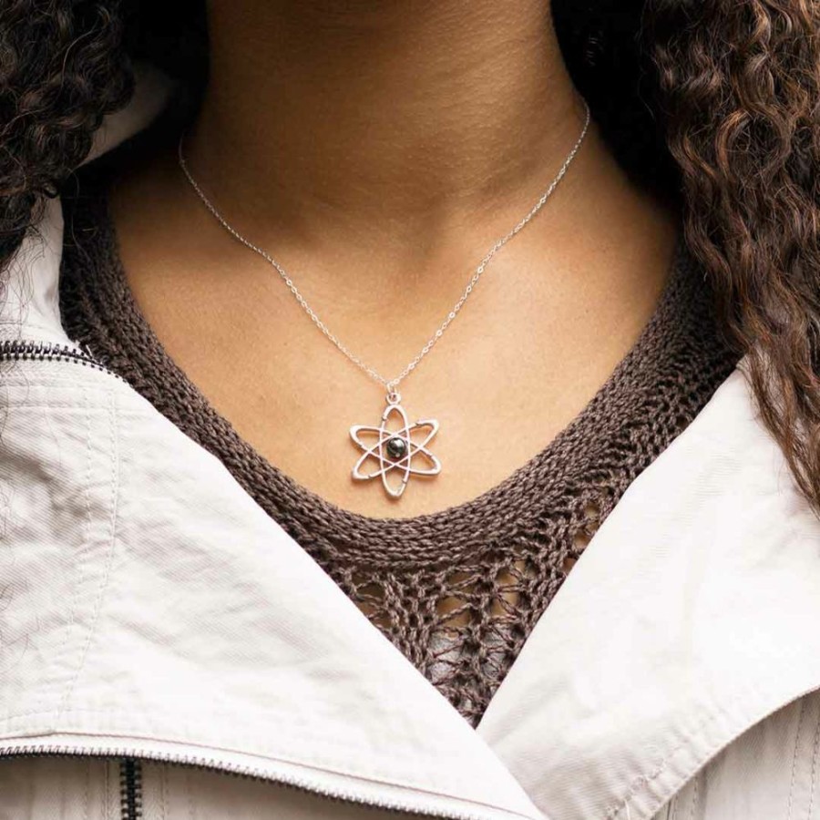 Accessories * | Boutique Academia Atomic Science Necklace