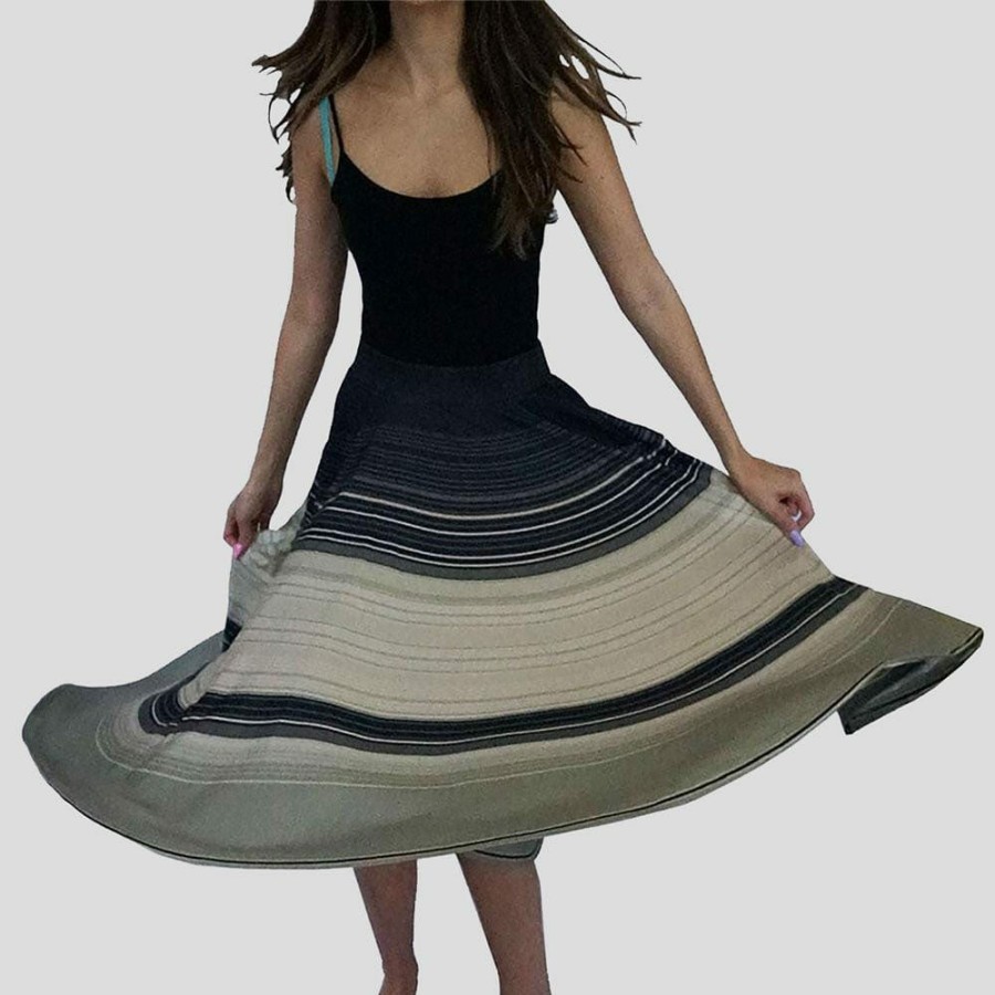 Adults * | Brothers Knit Garments Rings Of Saturn Twirl Skirt Adults