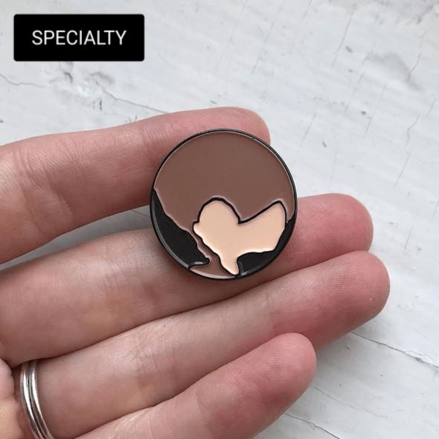 Accessories * | Yugen Tribe Pluto Enamel Pin