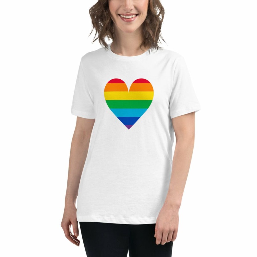 Adults * | Svaha Apparel Spectrum Of Love Custom Relaxed T-Shirt