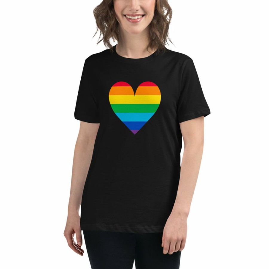 Adults * | Svaha Apparel Spectrum Of Love Custom Relaxed T-Shirt