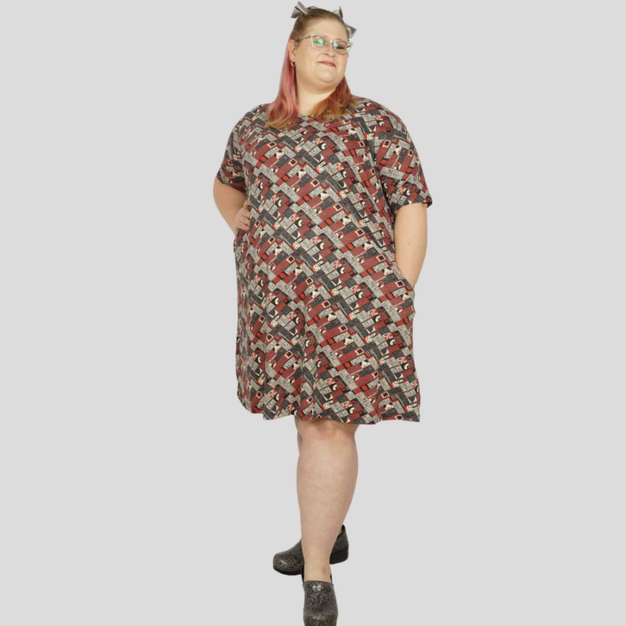 Adults * | Brothers Knit Garments Mothers Of Invention Katherine Dress [Final Sale] Adults Multicolored